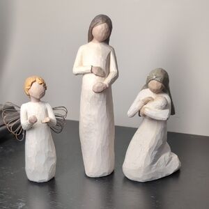 Willow Tree Collection 3 Figures Imperfect